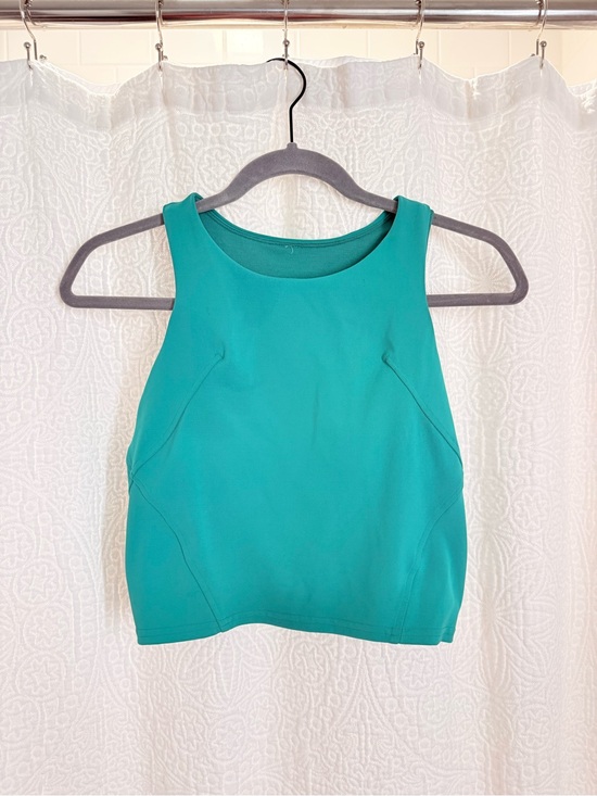 lululemon athletica Tops - lululemon athletica Teal Crop Tank